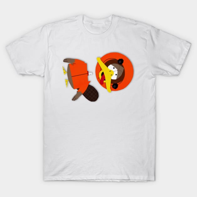 South Park - Kenny McCormick the Platypus T-Shirt by Xanderlee7